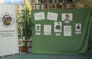 Iskolánk könyvtárában Petőfi Sándor verseiből szavalóversenyt rendeztünk.