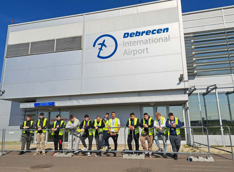 Diószegisek a Debrecen Nemzetközi Repülőtéren
