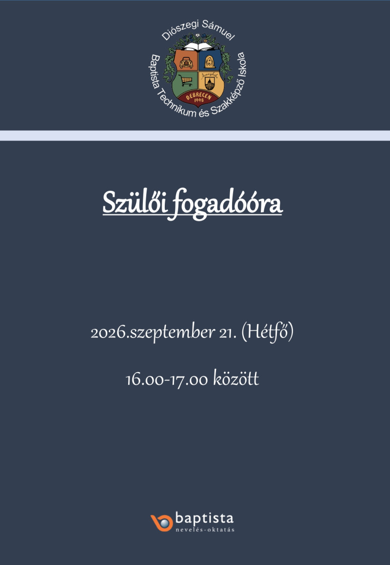 Szülői fogadóóra 2026