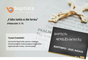 Baptista információs kiadvány!